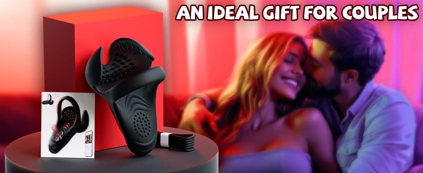 APP Control Vibrating  Ring  for Men Ejaculation Delay Testicle Stimulation